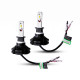 LED лампи H3 EA Light X X3 6000Lm 50W Lumileds ZES 12/24V в ПТФ / протитуманки (2 шт.)