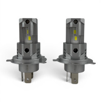 LED лампи H4 EA Light X M6X 4000Lm 6000K 12V для авто ближнє/дальнє світло (2 шт.)