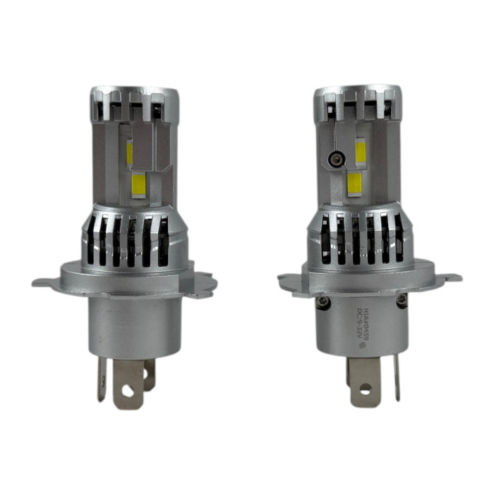 LED лампы H4 EA Light X M8S 8000Lm 6000K 12V для авто ближний/дальний свет (2 шт.)