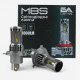 LED лампы H4 EA Light X M8S 8000Lm 6000K 12V для авто ближний/дальний свет (2 шт.)