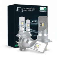 LED лампы H7 EA Light X E3 6000Lm 5000K CSP 12/24V для авто головной свет (2 шт.)