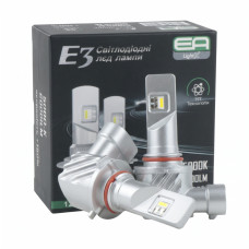 LED лампи HB3 (9005) EA Light X E3 6000Lm 5000K CSP 12/24V безвентиляторні для авто головне світло (2 шт.)