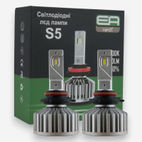 LED лампы HB4 (9006) EA Light X S5 5000Lm 5000K 12/24V для авто головной свет/ПТФ (2 шт.)