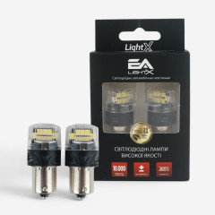 LED лампи P21W (1156) EA Light X 4SMD 360° White білі 700Lm 12V для авто (2 шт.)