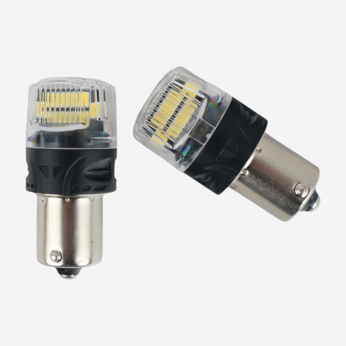 LED лампы P21W (1156) EA Light X 4SMD 360° White белые 700Lm 12V для авто (2 шт.)