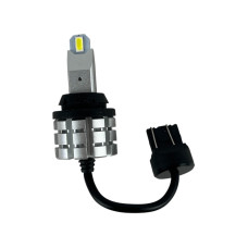 LED лампы T20 W21W (7440) R1 White 21W 3000Lm 5000K с обманкой Canbus 12V белые в ДХО / задний ход (2 шт.)