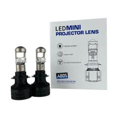 LED лінзи H7 12000LM A80S EA Light X 5000K (комплект 2 шт.)