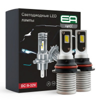 Світлодіодні LED лампи 9004 (HB1) EA Light X E1 5000K 3600Lm 9V-32V CSP (комплект 2 шт.)
