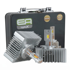 Светодиодные LED лампы D5S EA Light X K70 Can-Bus 6000K 14000Lm 12-24V (комплект 2 шт.) штатные автоламы для линз