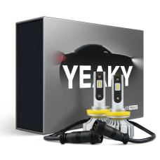 Светодиодные LED лампы H11 Yeaky 5500K 4800Lm 12V-24V Philips ZES кулер для авто головной свет/ПТФ (комплект 2 шт.)