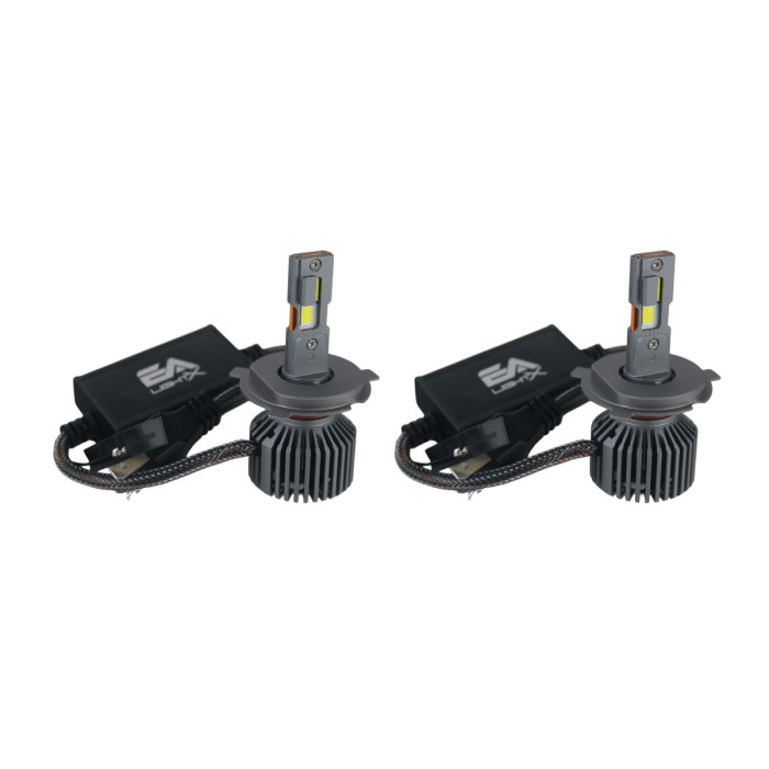 Світлодіодні LED лампи H4 EA Light X X11 Smart Bluetooth 3000K-8000K 10000Lm кулер з регулюванням кольору (комплект 2 шт.)