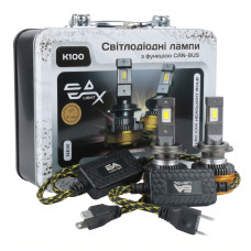 Светодиодные LED лампы H7 EA Light X K100 CAN-BUS 5000K 15000Lm 9V-32V кулер для авто головной свет (комплект 2 шт.)