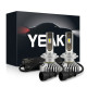 Світлодіодні LED лампи H7 Yeaky 5500K 4800Lm 12V-24V Philips ZES кулер головне світло авто (комплект 2 шт.)