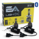 Светодиодные LED лампы HB3\HB4 EA Light X X11 Smart Bluetooth 3000K-8000K 10000Lm кулер с регулировкой цвета (комплект 2 шт.)