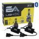 Светодиодные LED лампы HB3\HB4 EA Light X X11 Smart Bluetooth 3000K-8000K 10000Lm кулер с регулировкой цвета (комплект 2 шт.)