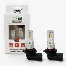 LED лампы HB3 (9005) EA Light X LSKA-G11 3000Lm 3000K Yellow желтый свет в ПТФ/главный свет (2 шт.)