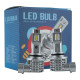 LED лампи HB4 (9006) EA Light X M4 3200Lm 5500K 12/24V безвентиляторні для авто головне світло / ПТФ (2 шт.)