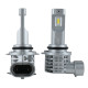LED лампи HB4 (9006) EA Light X M4 3200Lm 5500K 12/24V безвентиляторні для авто головне світло / ПТФ (2 шт.)