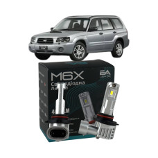 LED лампы Subaru Forester 2002- HB3 M6X дальний свет (4000Lm 5500K) / Субару Форестер (комплект 2 шт.)