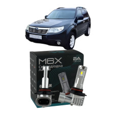 LED лампы Subaru Forester 2008- HB3 M6X дальний свет (4000Lm 5500K) / Субару Форестер (комплект 2 шт.)