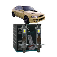 LED лампы Subaru Impreza (Dual Reflector) 2000- H1 M6X ближний свет (4000Lm 5500K) / Субару Импреза (комплект 2 шт.)