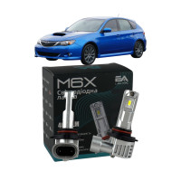 LED лампы Subaru Impreza Hatchback 2008- HB3 M6X дальний свет (4000Lm 5500K) / Субару Импреза Хэтчбек (комплект 2 шт.)