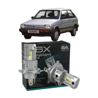 LED лампы Subaru Justy 1984-1988 H4 M6X ближний/дальний свет (4000Lm 5500K) / Субару Джасти (комплект 2 шт.)