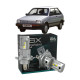 LED лампы Subaru Justy 1984-1988 H4 M6X ближний/дальний свет (4000Lm 5500K) / Субару Джасти (комплект 2 шт.)