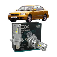 LED лампы Subaru Legacy III 1998-2003 H4 M6X ближний/дальний свет (4000Lm 5500K) / Субару Легаси 3 (комплект 2 шт.)