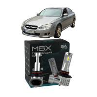 LED лампы Subaru Legacy V 2007- HB3 M6X дальний свет (4000Lm 5500K) / Субару Легаси 5 (комплект 2 шт.)