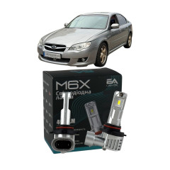 LED лампи Subaru Legacy V 2007- HB3 M6X дальнє світло (4000Lm 5500K) / Субару Легасі 5 (комплект 2 шт.)