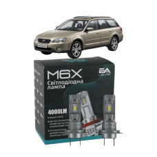 LED лампы Subaru Outback 2003- H7 M6X ближний свет (4000Lm 5500K) / Субару Аутбек (комплект 2 шт.)