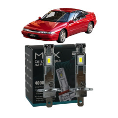 LED лампи Subaru SVX 1992-1997 H1 M6X ближнє світло (4000Lm 5500K) / Субару Svx (комплект 2 шт.)