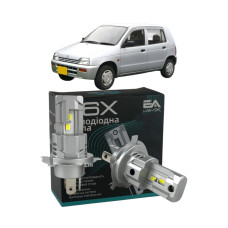 LED лампи Suzuki Alto III 1994-2002 H4 M6X ближнє/дальнє світло (4000Lm 5500K) / Сузукі Альто 3 (комплект 2 шт.)