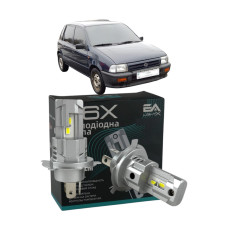 LED лампи Suzuki Alto IV 2002- H4 M6X ближнє/дальнє світло (4000Lm 5500K) / Сузукі Альто 4 (комплект 2 шт.)