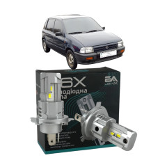 LED лампи Suzuki Alto IV 2002- H4 M6X ближнє/дальнє світло (4000Lm 5500K) / Сузукі Альто 4 (комплект 2 шт.)