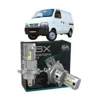 LED лампи Suzuki Carry 1999- H4 M6X ближнє/дальнє світло (4000Lm 5500K) / Сузукі Каррі (комплект 2 шт.)