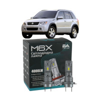 LED лампи Suzuki Grand Vitara 2005- H7 M6X ближнє світло (4000Lm 5500K) / Сузукі Гранд Вітара (комплект 2 шт.)