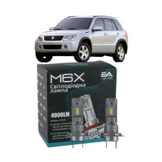 LED лампи Suzuki Grand Vitara 2005- H7 M6X ближнє світло (4000Lm 5500K) / Сузукі Гранд Вітара (комплект 2 шт.)