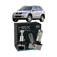 LED лампи Suzuki Grand Vitara 2005- HB3 M6X дальнє світло (4000Lm 5500K) / Сузукі Гранд Вітара (комплект 2 шт.)