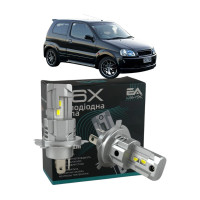 LED лампи Suzuki Ignis Sport 2003- H4 M6X ближнє/дальнє світло (4000Lm 5500K) / Сузукі Ігніс Спорт (комплект 2 шт.)