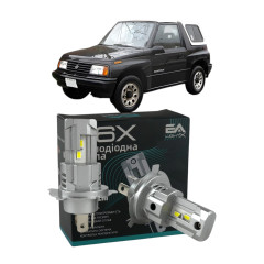 LED лампи Suzuki Vitara 1988-2002 H4 M6X ближнє/дальнє світло (4000Lm 5500K) / Сузукі Вітара (комплект 2 шт.)