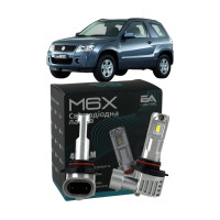 LED лампи Suzuki Vitara 2005- HB3 M6X дальнє світло (4000Lm 5500K) / Сузукі Вітара (комплект 2 шт.)