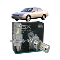 LED лампи Toyota Camry 1991-1997 H4 M6X ближнє/дальнє світло (4000Lm 5500K) / Тойота Камрі (комплект 2 шт.)