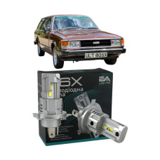 LED лампи Toyota Carina 1981-1984 H4 M6X ближнє/дальнє світло (4000Lm 5500K) / Тойота Каріна (комплект 2 шт.)