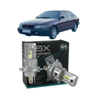 LED лампы Toyota Carina 1992-1997 H4 M6X ближний/дальний свет (4000Lm 5500K) / Тойота Карина (комплект 2 шт.)