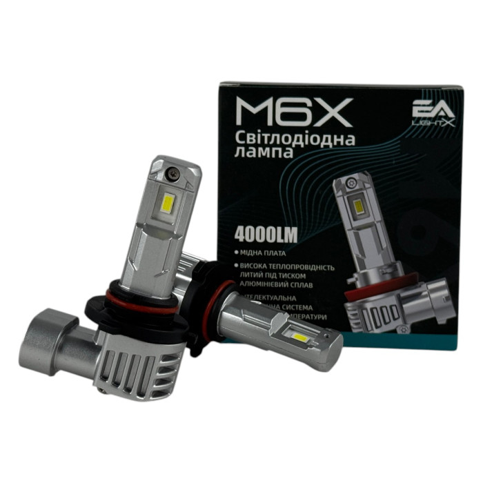 LED лампы Toyota Celica (T20) 1993-1999 HB3 M6X дальний свет (4000Lm 5500K) / Тойота Селика (комплект 2 шт.)