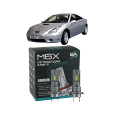 LED лампи Toyota Celica (ZZT23) 1999- H7 M6X ближнє світло (4000Lm 5500K) / Тойота Целіка (комплект 2 шт.)