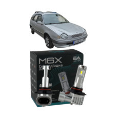 LED лампи Toyota Corolla (E11) 1999-2002 HB3 M6X дальнє світло (4000Lm 5500K) / Тойота Королла (комплект 2 шт.)