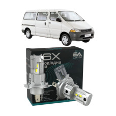 LED лампи Toyota Hiace IV 1995- H4 M6X ближнє/дальнє світло (4000Lm 5500K) / Тойота Хайайс (комплект 2 шт.)